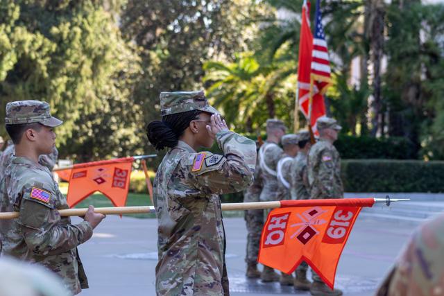 319th ESB Change of Command