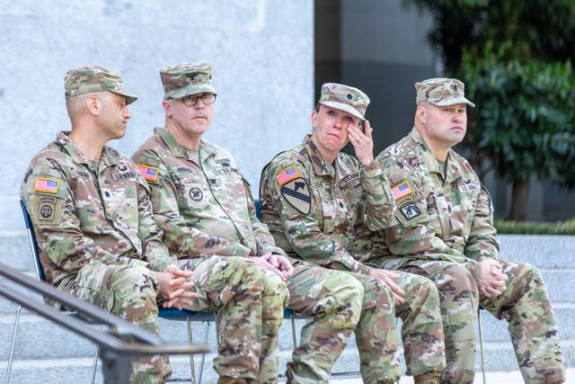 319th ESB Change of Command