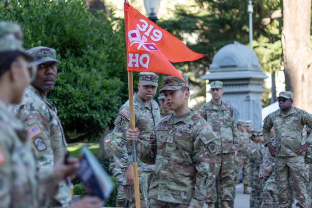 319th ESB Change of Command