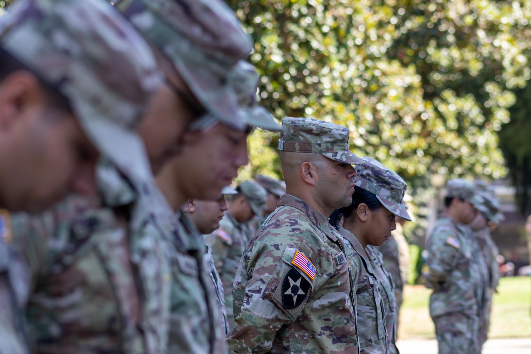  319th ESB Change of Command