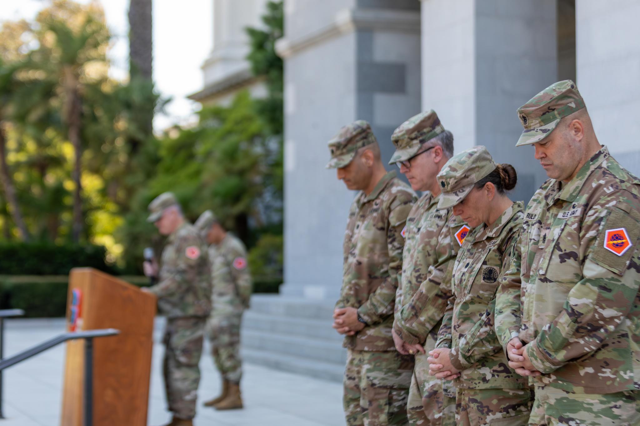 319th ESB Change of Command