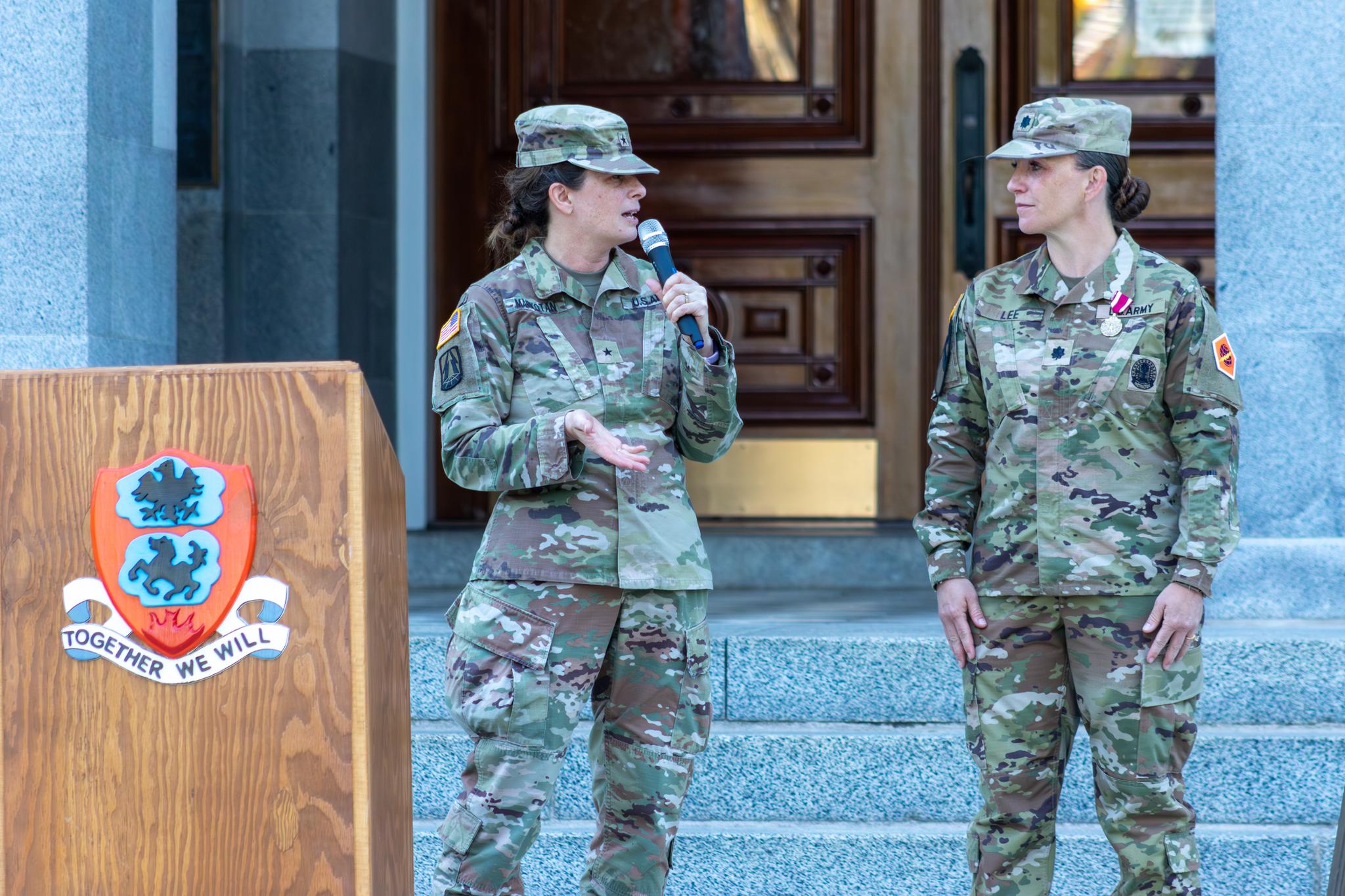 319th ESB Change of Command