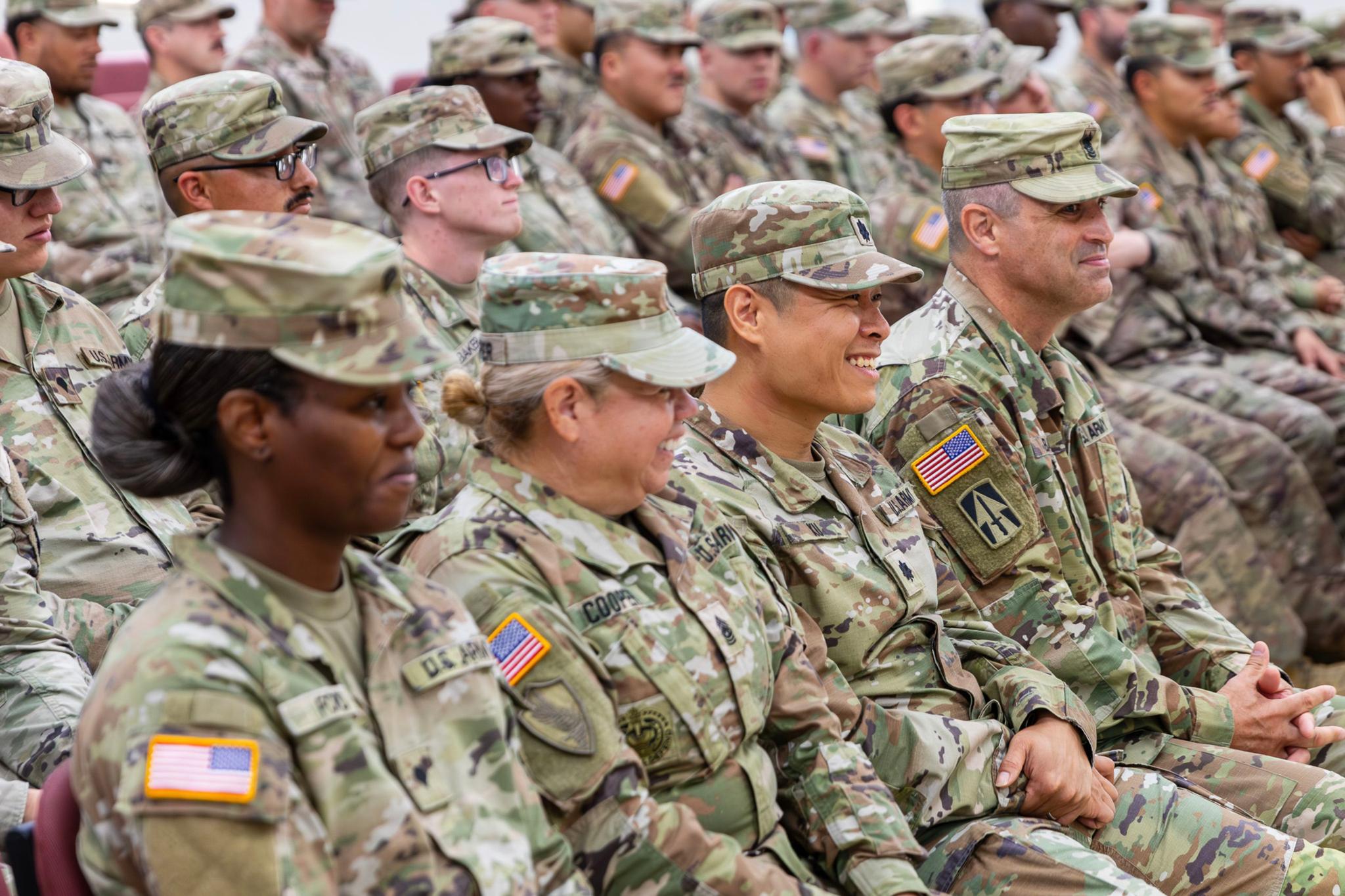 B Co 98th ESB Welcome Home Ceremony