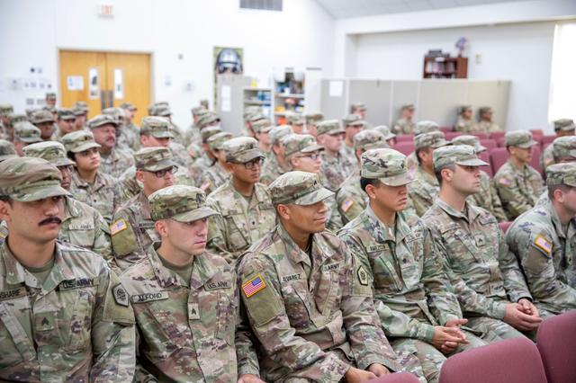 B Co 98th ESB Welcome Home Ceremony