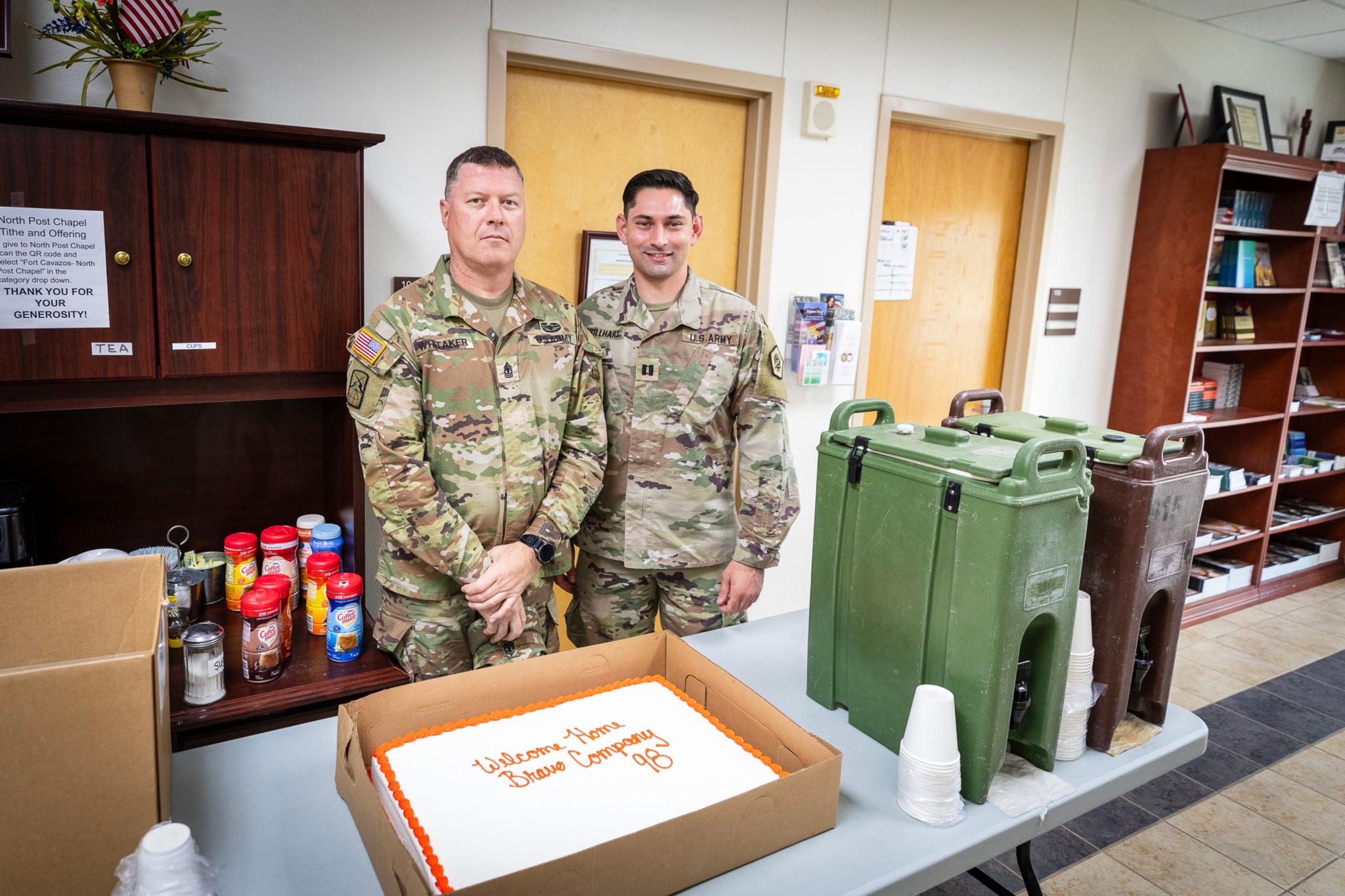 B Co 98th ESB Welcome Home Ceremony